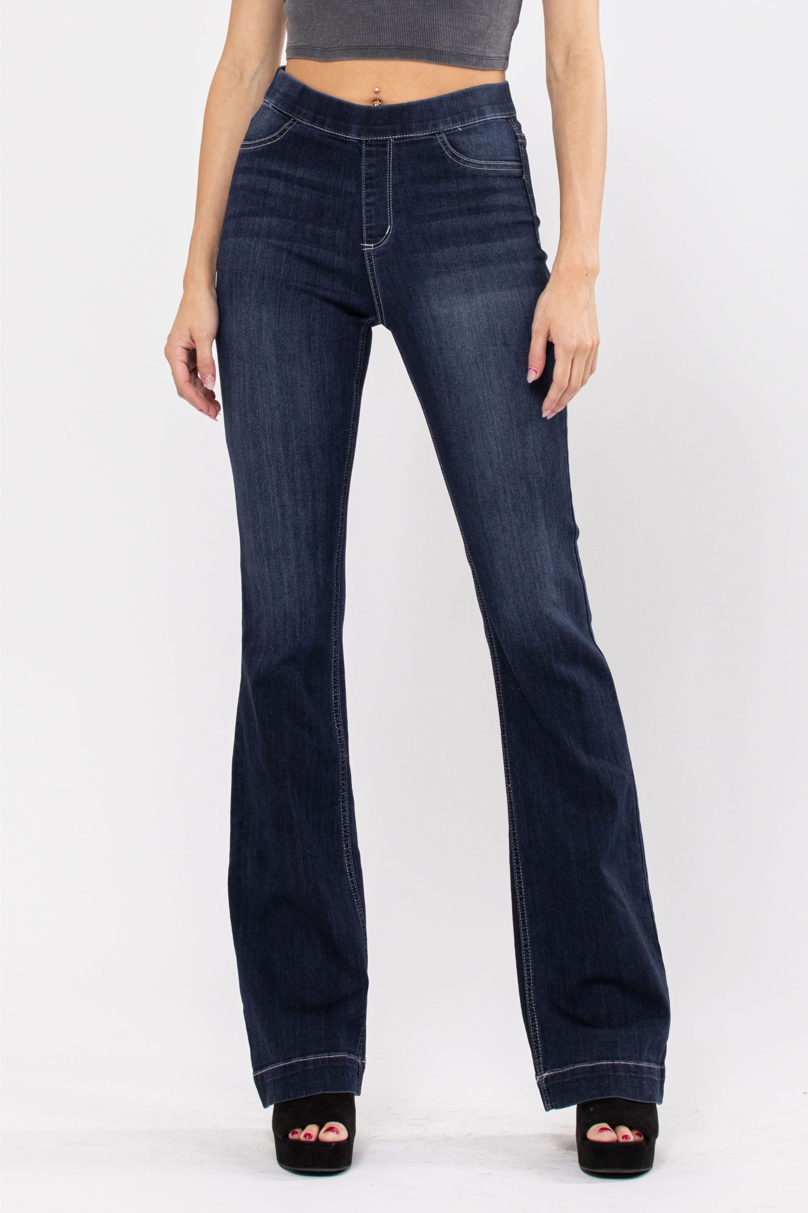 Cello flare jeggings best sale