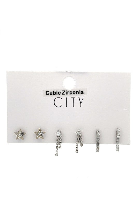 Silver Basic Earring Pack